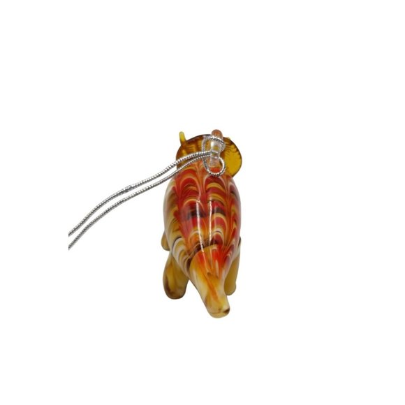 Triceratops Dinosaur Dynasty Gallery Glass lampwork Glassdelights Figurine - Picture 8 of 11